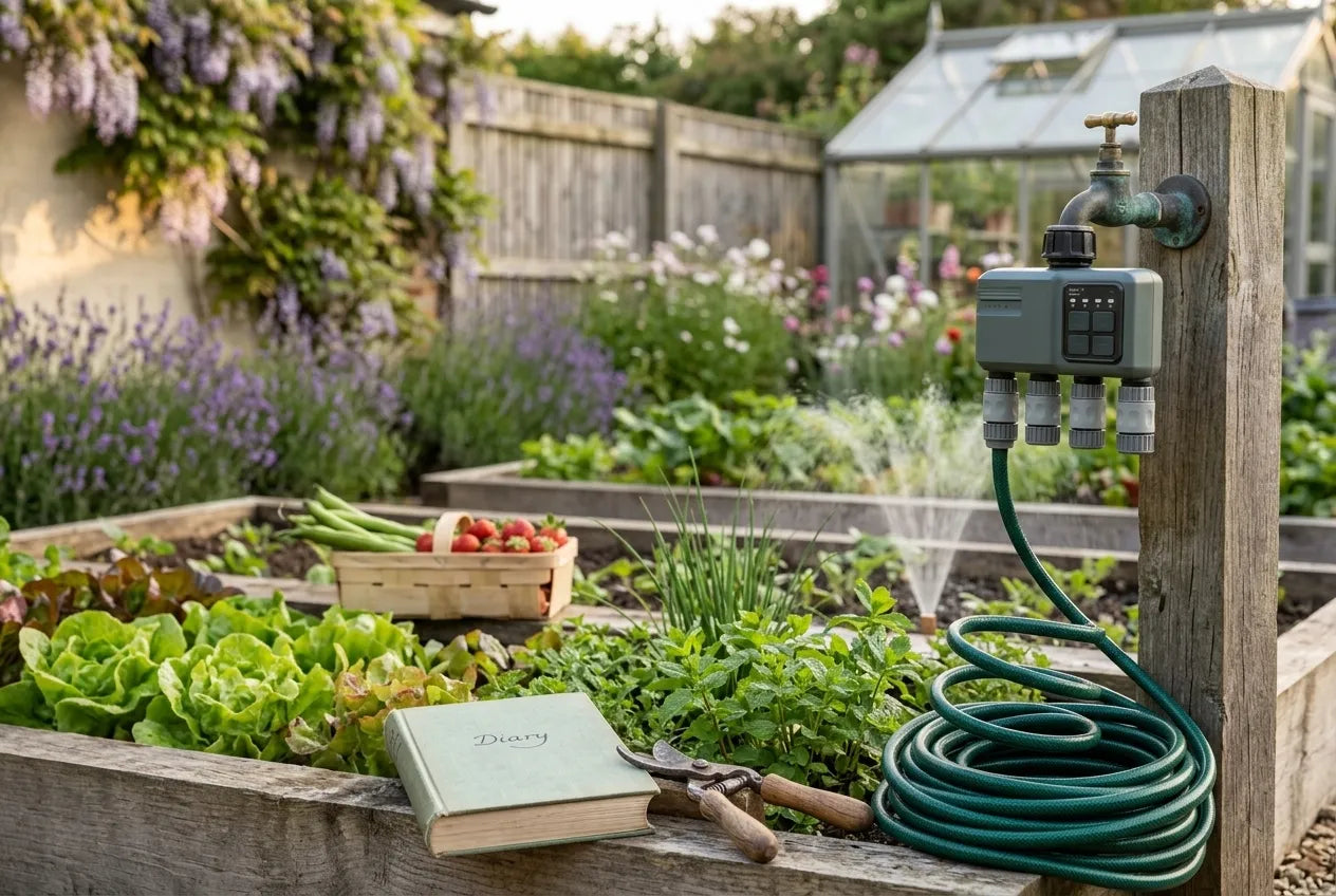 How to Install Drip Irrigation for Raised Beds (UK Guide)